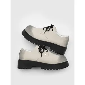 Men's Original Design Oxford Shoes, British Style Thick Sole Casual Sneakers, Lace-Up Comfortable Daily Wear Footwear