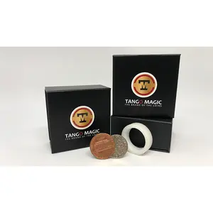 Tango Magic Dime and Penny D0048 Gimmicked Coin Set with Instructional Video for Magic Tricks