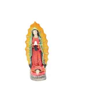 8cm Classical Figure Ornament, Home Indoor Bedroom Desk Office Decor, Mother's Day Christmas Virgin Mary Sculpture Gift