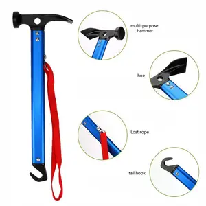 Outdoor equipment supplies, field hammers, multifunctional tools, camping tents, field hammers
