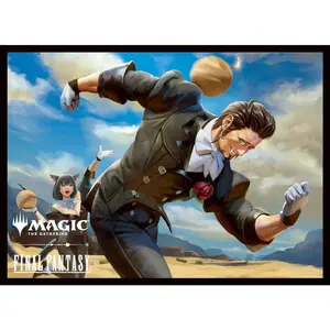 Magic: The Gathering - Final Fantasy Players Card Sleeve - Hildibrand Manderville (MFS-27)