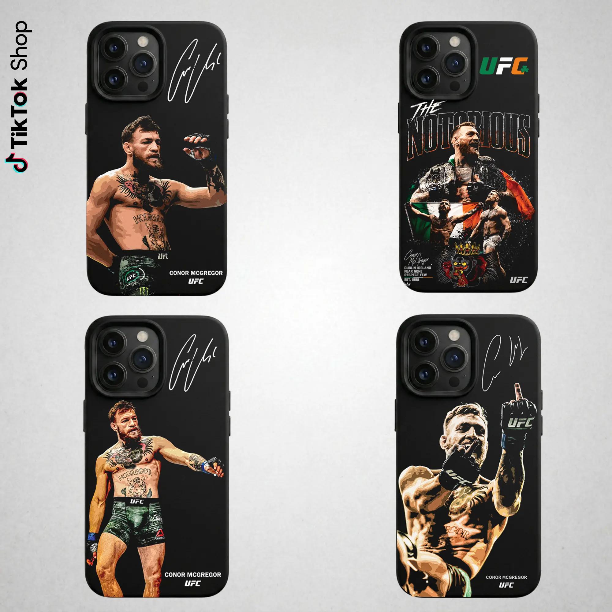 UFC 329 The Notorious Conor McGregor Phone Case For Iphone 17 16 15 14 13 12 11 SE 8 7 Pro Max, Samsung Galaxy S25 S24 S23 S22 Ultra, UFC MMA , Perfect Gift for Men, A gift for Fighters
