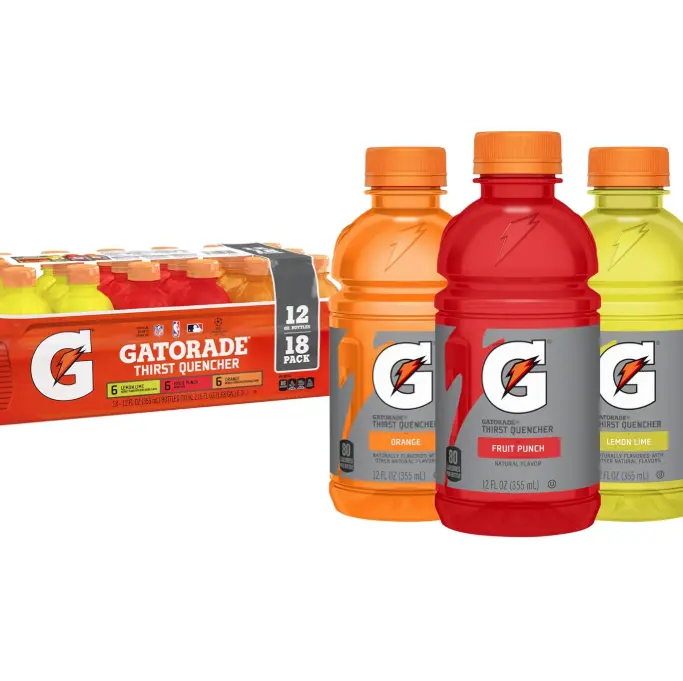 Gatorade Thirst Quencher Sports Drink, Variety Pack, 12 Fl Oz (Pack of 18) Gatorade Thirst Quencher Sports Drink, Variety Pack, 12 Fl Oz (Pack of 18)
