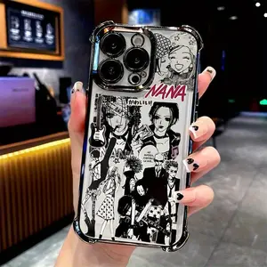 Anime Oosaki Nana Phone Case Compatible with for iphone17 17promax 17air 16 15 14 13 12 11 Pro Max Shockproof Transparent Soft Back Cover.QXA731 Protection Protective