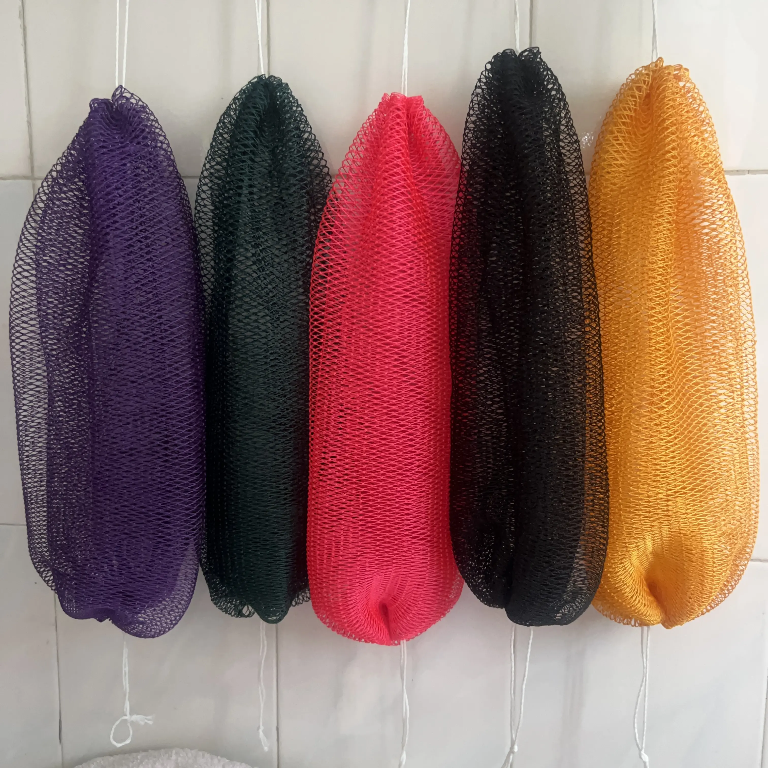 Authentic African Bath Sponge, Real African Net Sponge, Handcrafted, Sourced from Africa, Bouncy and Knotty African Bath Sponge