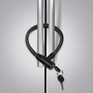 Childproof Refrigerator Lock with Keys, Safety Childproof Fridge Lock for French Door Fridge and Cabinet
