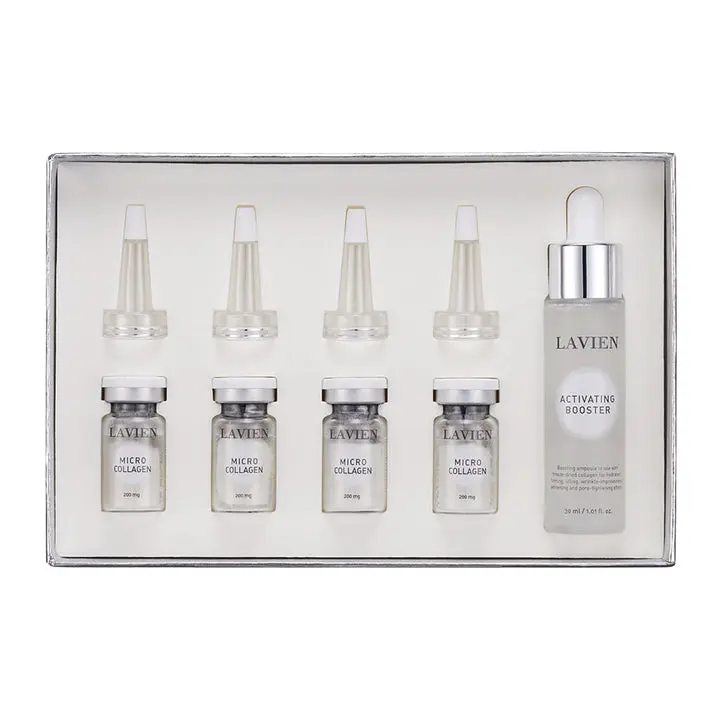30ml Professional Collagen Skincare Serum - Single-Item Dual-Step Powder Formula, Cica-Rich Blend, Anti-Aging, Pore-Control, Deep-Absorption Skin Repair Serum