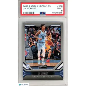 2019 Panini Chronicles Ja Morant Rookie #168 PSA 9 Memphis Grizzlies