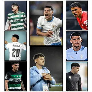 Uruguayan Winger M-Maximiliano Araujo Poster HD Printed Poster With Ultra-clear Resolution Waterproof And Moisture-proof Suitable For Bedroom Living Room Bar Restaurant Cafe Wall Decoration As Gift