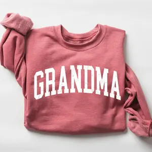 Custom Grandma Sweatshirt, Personalized Grandma Crewneck, Mama Nana Gigi Mimi, Custom Name Sweatshirt