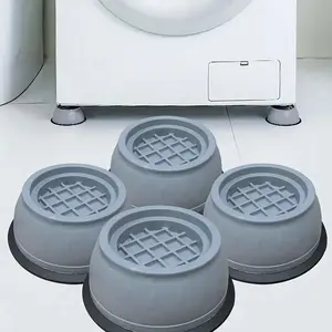 Washing Machine Feet Pads, 4pcs Non-Slip Shockproof Vibration Dampers, Furniture Stability Enhancers for Household Appliances