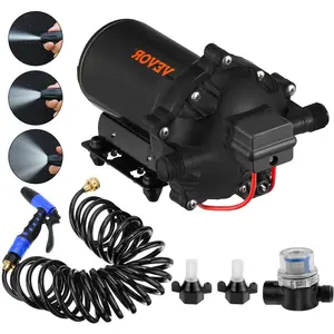 VEVOR Washdown Deck Wash Pump Kit 12v 20 Lpm 70 Psi Caravan Rv Boat Marine