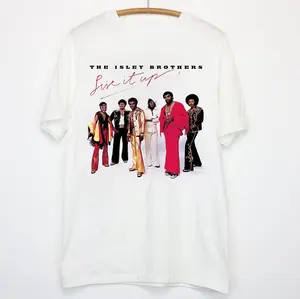 Vintage #Isley #Brothers Band Graphic T-Shirt, Groovy 70s Style, Classic RnB Fan Tee, Comfortable, Stylish Retro Apparel, Music Lover, Concert Outfit	