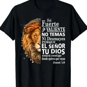 spanish christian bible verse tshirt 1U1