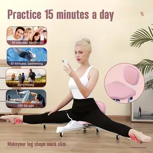 Split leg stretcher, flexibility training