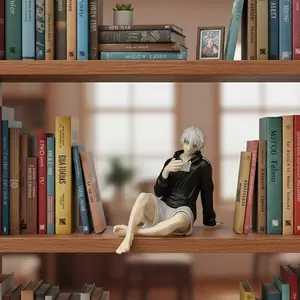 Anime Blue Lock Nagi Seishiro Figure PVC Cute Table Decoration Model Toys Kids Christmas Gifts