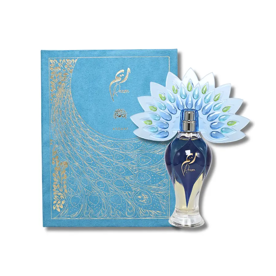 ASDAAF Reem Eau De Parfum, Unisex EDP Body Perfume Spray, Aromatic Scent with Notes of Citrus, Amber, and Musk, 3.4 fl oz (100ml)