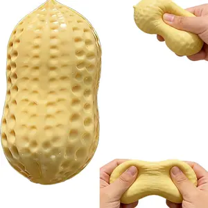 Peanut Slow Rebound Stress Relief Toy, Squeeze Clay Ball Hand Toy, Easter Gift, Cute Anxiety Relief Toy, Adult Use