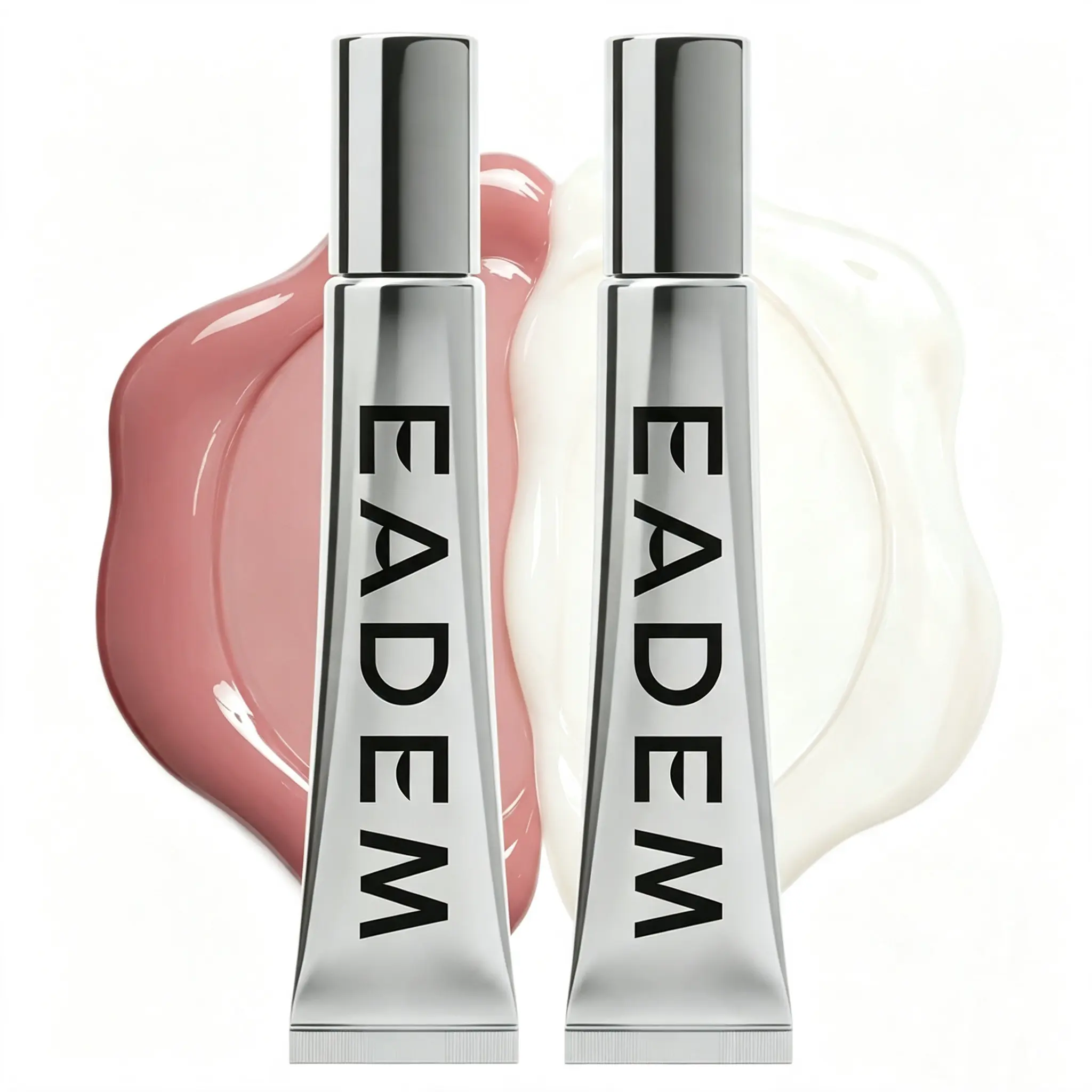 Eadem Le Chouchou Peptide Lip Balm 2-Pack, Clear Gloss + Pink Tint AHA Exfoliating Lip Treatment