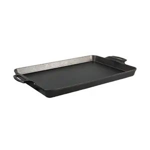 Lodge Cast Iron Baking Pan Black Lodge Cast Iron Baking Pan Black