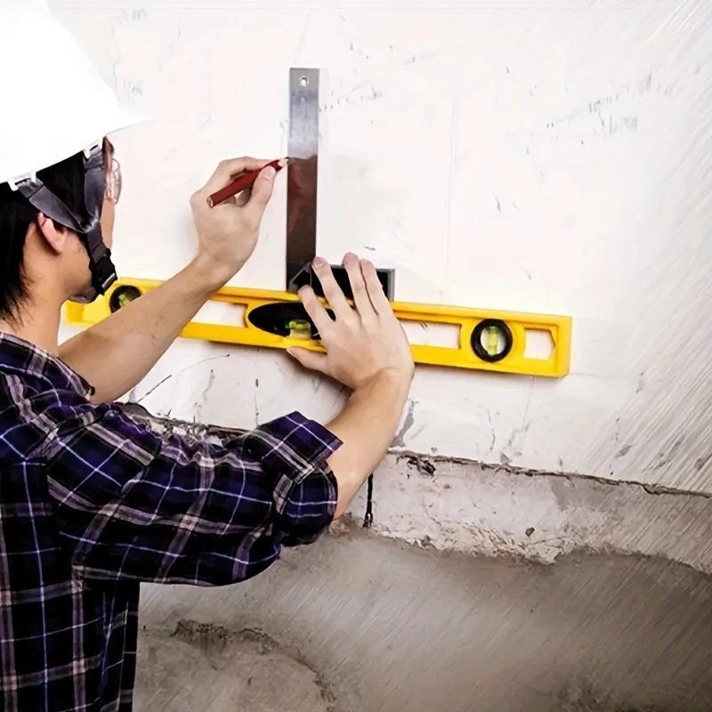 Level Measuring Tool – for Checking Horizontal and Vertical Alignment on Walls, Floors and Objects
