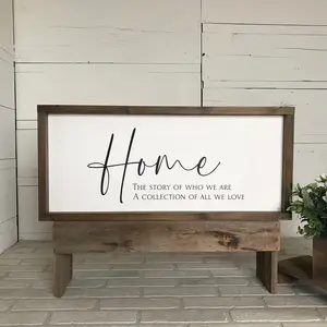 Home the story of who we are, a collection of all we love,poster print wall art, modern farmhouse decor, unframed , home decor
