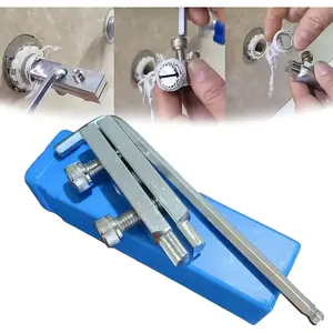 Broken Pipe Extractor Tool, Broken Faucet , Broken Faucet Extractor, Pipe Extractor, Tap Extractor, Faucet , Pipe Extractor Set, For Damaged Faucet Water Pipe Remover (1 set)