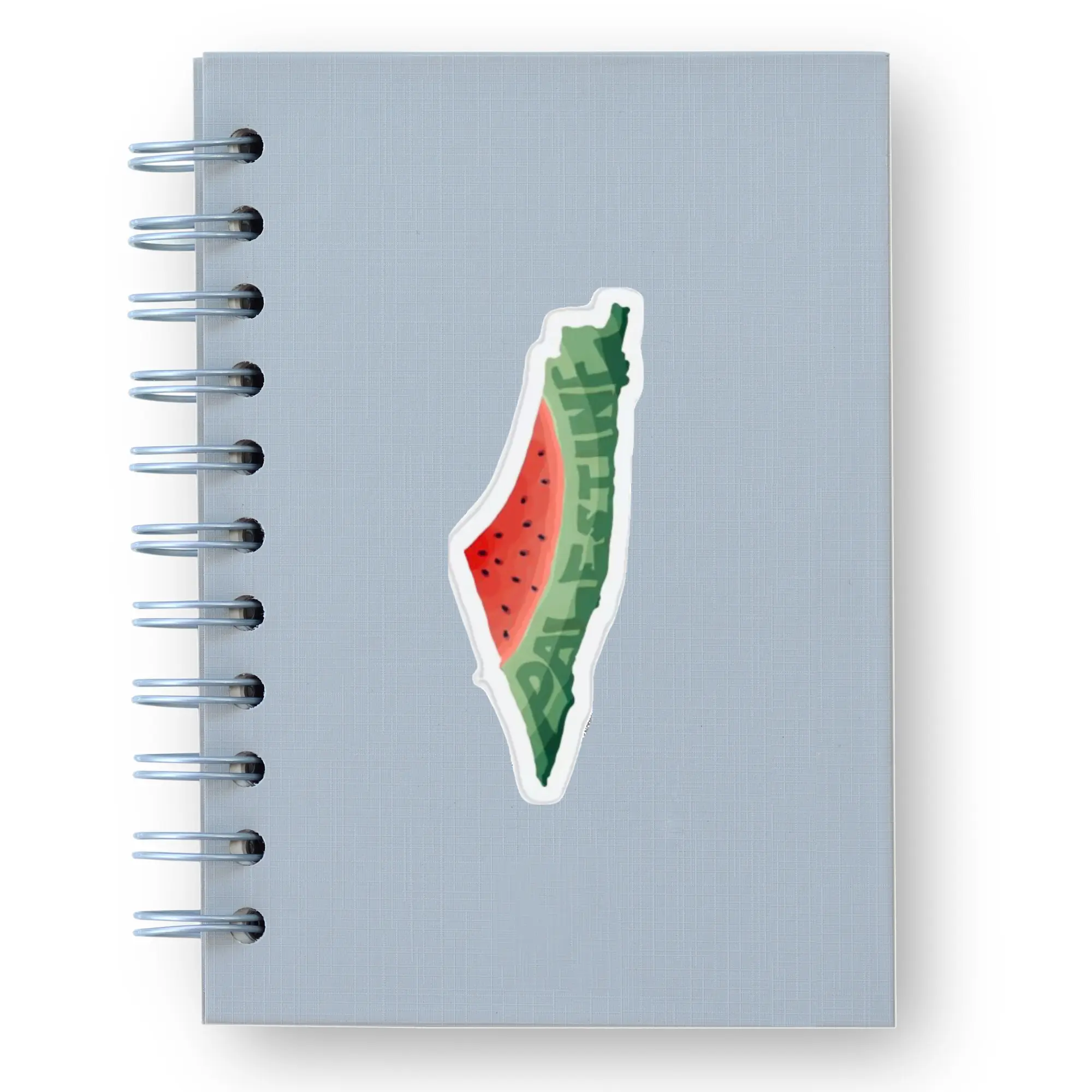 Palestine Map Sticker, Free Palestine Map Decal, Palestinian Territory Vinyl Sticker