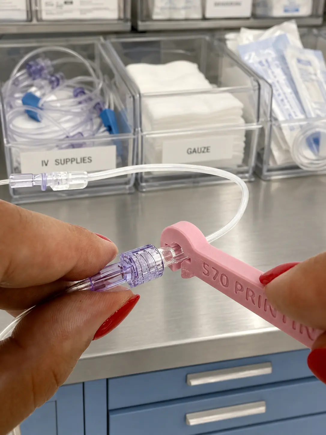 IV Line Badge-Buddy Wrench