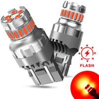 3156/3157 Red Flashing LED Blub