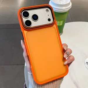 New style  protection phone case,Phone Accessories for iPhone17 air 16 15 14 13 12 11 Pro Max Plus Protection Protector,Orange Blue Black Pink Decorative Phone Protector Cover,exquisite Casing,high-end feeling