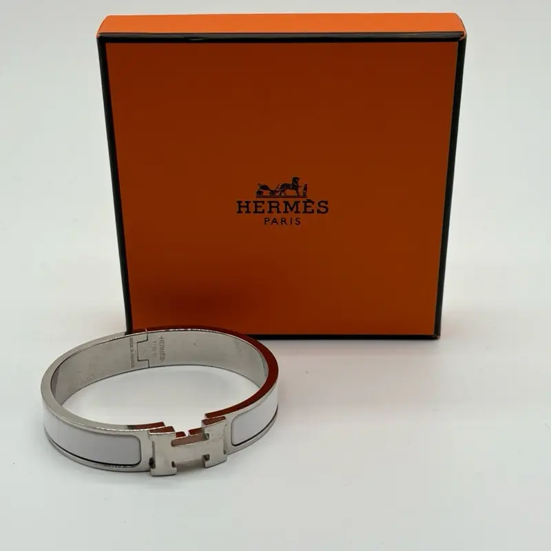 Pre-owned Hermes Clic H Bracelet Pre-owned Hermes Clic H Bracelet