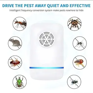 2026 New Ultrasonic Pest Repeller Insertion Indoor Bug & Mouse Killer, Ideal for Home Garage Office, Effective Pest Control Solution