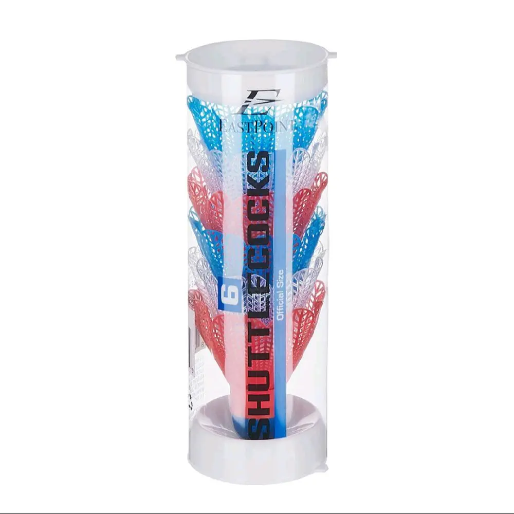 Eastpoint Sports Official Size Badminton Shuttlecocks, 6ct