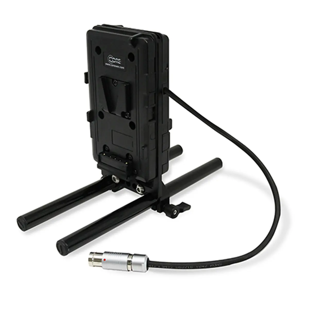 Core SWX Dual V-Mount Battery Plate with 15mm LWS Rod Clamp for ARRI Cameras