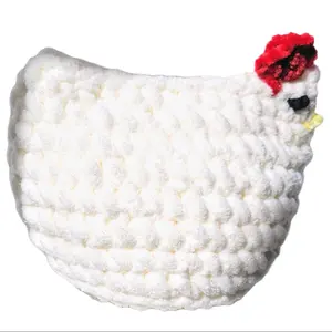 Stuffed Amigurumi Plush Toy, crochet chicken, home decor, handmade for you or as a gift  Adults Amigurumi Craft Knitting Crochet Animals