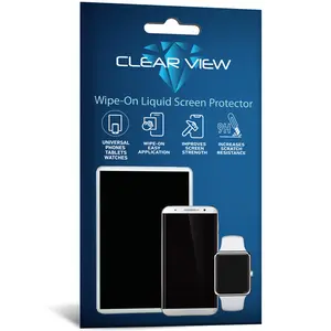 ClearView Liquid Glass Screen Protector | Covers up to 6 Devices | for All Smartphones Tablets and Watches