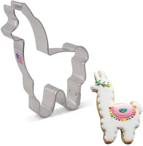 Llama Cookie Cutter 4 1/4" x 3"