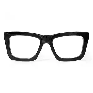 Bailey Acetate Frames Prescription Ready with Superior Hard Coat Anti Scratch Durability Custom Travel Case Black Unisex