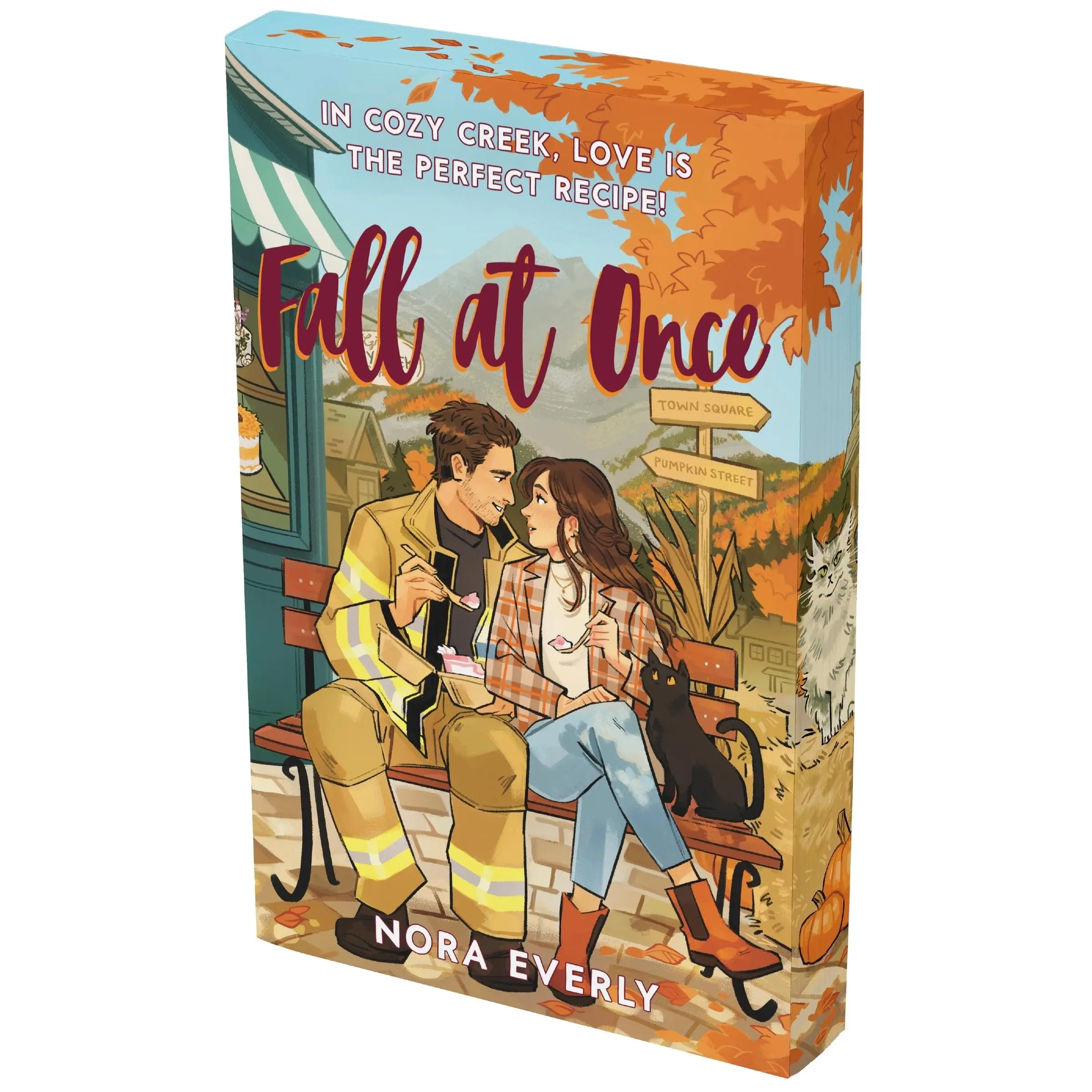 Fall at Once: A Novel (Cozy Creek Collection) by Nora Everly [Paperback Book]