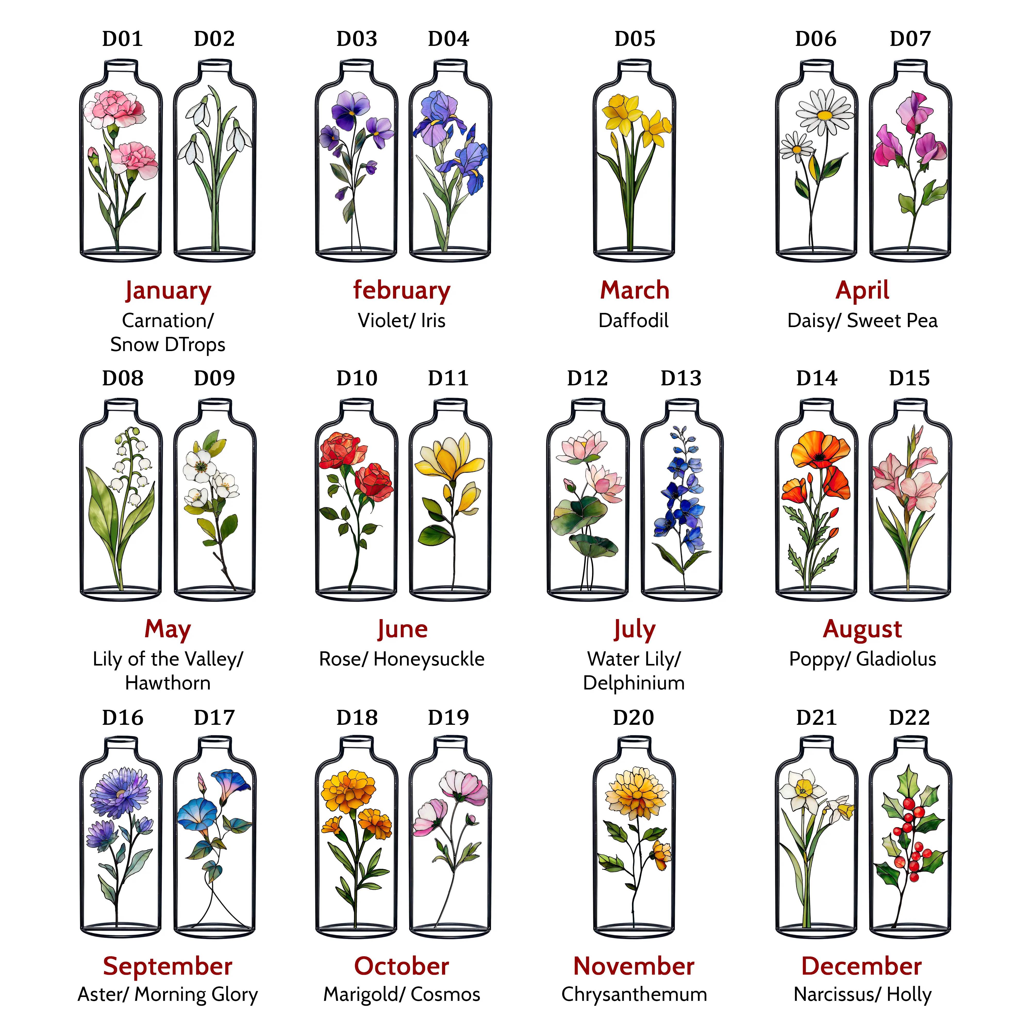 D08 - May - Lily of the Valley