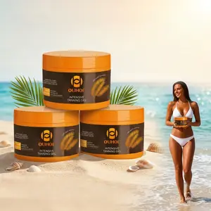 Tanning Gel  Promotes a Wheat Bronze Tan for Beach Sunbathing Lightweight and Non Greasy Texture
