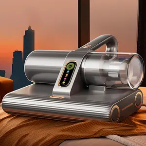 RANVOO Handheld Vacuum Cleaner Dust Sensor 100% Allergens & Dust Mites Removal 35KPA Dual-Suction with UV Lights , Bed Mattress Ultrasonic & Heating 6 HEPA Filter for Pet Hair, Sofas, Carpets, Couch