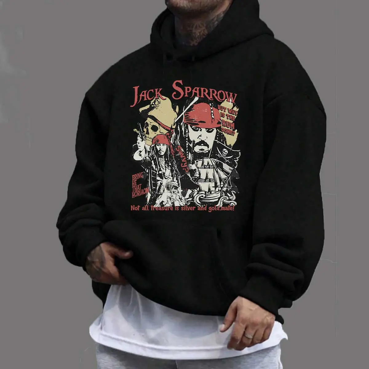 Captain J4ck Sparrow, Pirates Of The Caribbean, Sarcastic Sweatshirt Hoodie