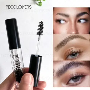 PECOLOVERS Long-Lasting Brow & Lash Gel, Instant Taming & All-Day Hold, Visible Brow and Lash Transformation, Great for Everyday and Special Occasion Eye Makeup, Brow Lamination Gel, Eyebrow Gel