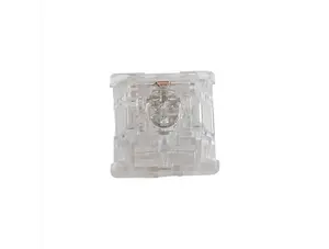 WS Wuque Studio Quartz Clear Linear Switches