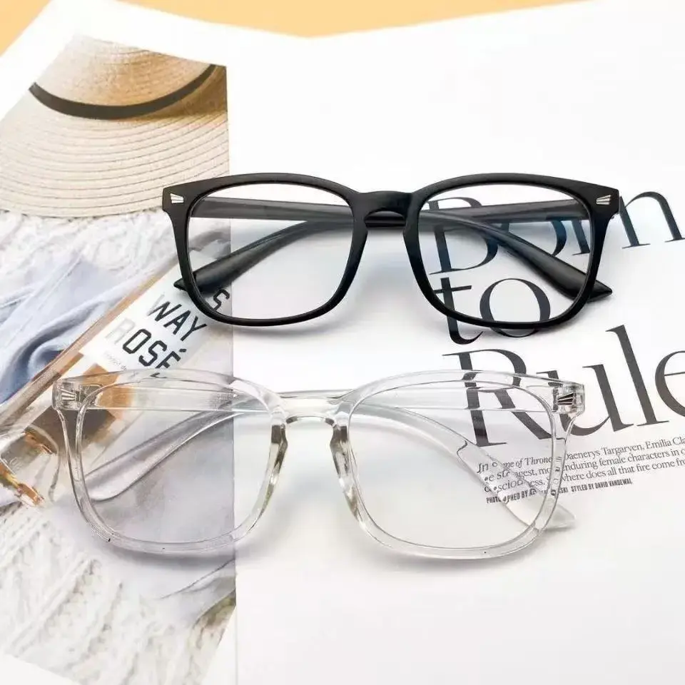 Unisex 2026 Lightweight Bluelight Glasses - Blue Light Blocking Frames with Clear-Tint, Crystal-Clear, Sleek, Transparent Non-Prescription Options for Gaming, Work, Clear-Tint Non-Prescription Glasses