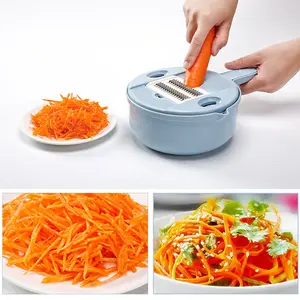 12-In-1 Ultimate Multi-Functional Vegetable Chopper, Easy Cutting, Slicing, Grating, Shredding, Suitable for Hotels and Home Use