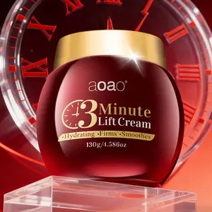 3 Minute Facial Firming Lifting Cream with Retinol, Hyaluronic Acid & Collagen, Moisturizing & Nourishing, Gentle Non-Irritating, 130g