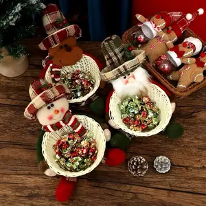 Christmas Candy Basket - Perfect for Sharing and Decorating Decoration Gift Ornaments